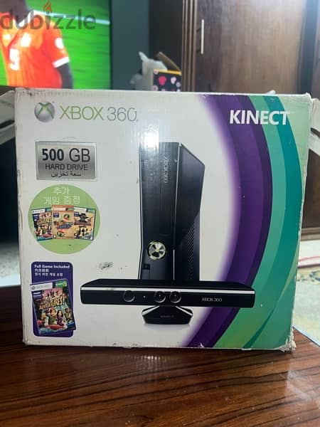 XBOX 360 with kinect 6