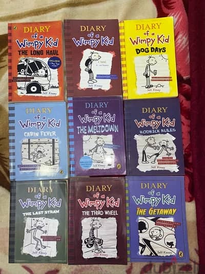 wimpy kid حالة ممتازة