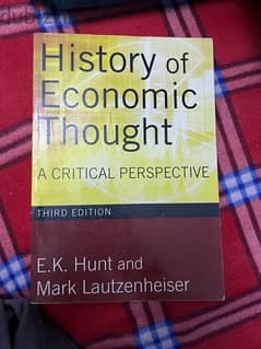 كتاب Hisotory of economic though 0