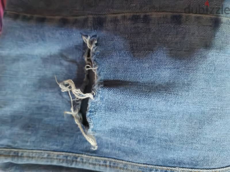 Zara embroidered torn skinny jeans 1