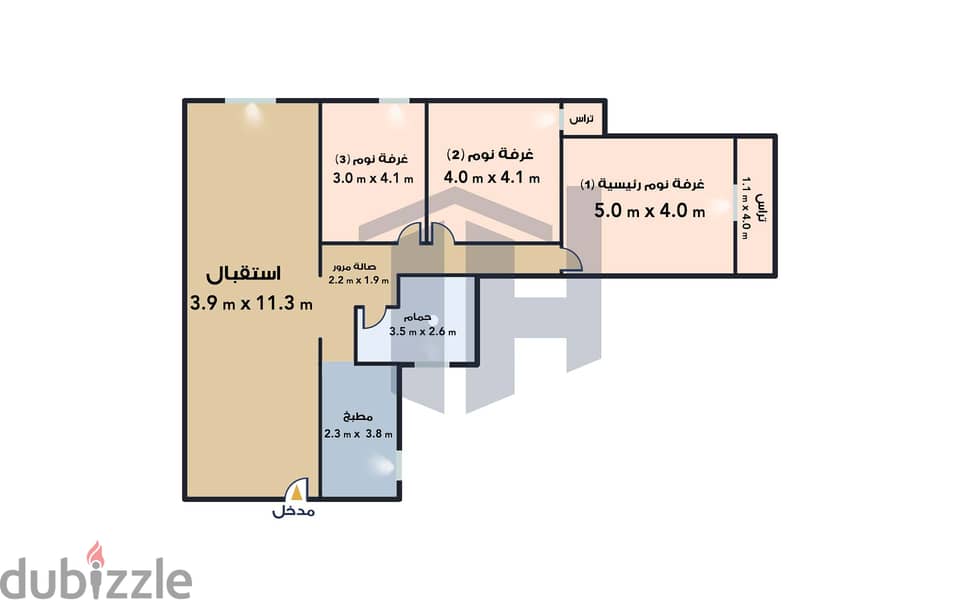 Apartment for sale, 165 sqm, Fleming (Ahmed Pasha Turk St. ) 4