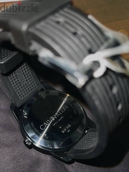 Calvin Klein Evidence Quartz Black Dial Men's Watch 1