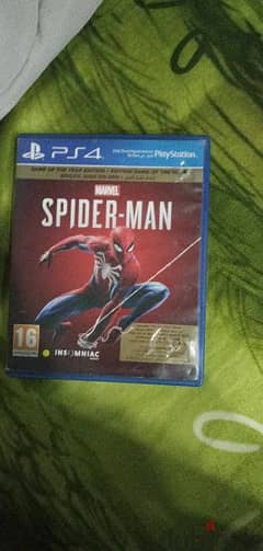 للبيع او البدل  Spider man marvel game of the year edition 0