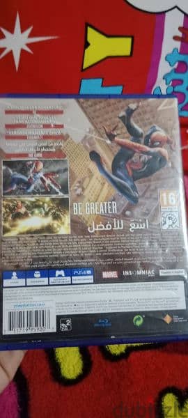 للبيع او البدل  Spider man marvel game of the year edition 1