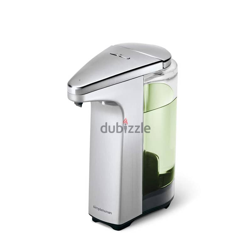 simplehuman 8 oz. Touch-Free Sensor Liquid Soap Pump Dispenser 4