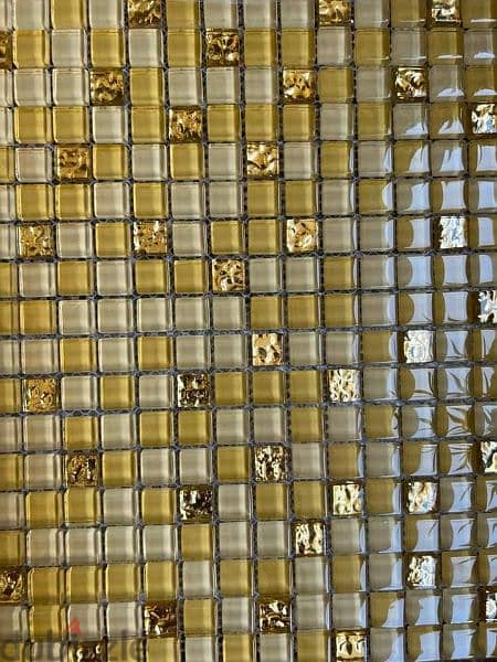 Mosaic tiles for decorations Glass mosaic شيت الموزاييك ل الديكورات 3