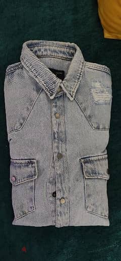 Zara original jeans jacket جاكيت جينز زارا اصلي 0