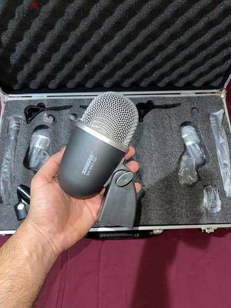 5 shure microphone drums - طقم مايكات درامز شور 2