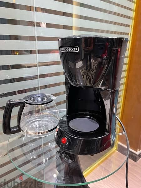 ماكينة قهوه بلاك&ديكر فلتر الاميريكان كوفي 4