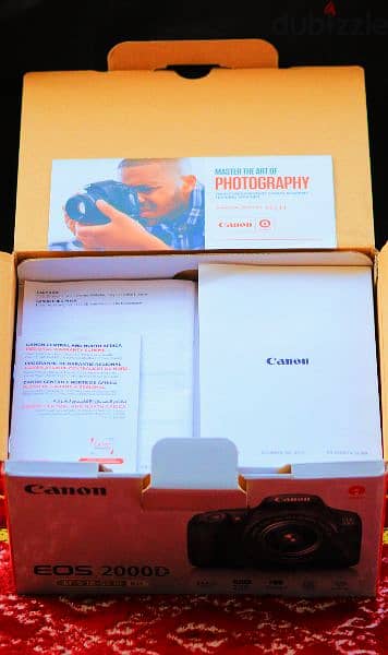 Canon EOS 2000D Shutter 700 جديدة 4