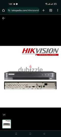 DVR HIKVISION DS-7216HUHI-K2 16CH 5MP (Up to 8MP) 4K-Support Audio