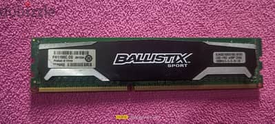 4gb Ballistix Sport Pc3-12800 1600mhz Desktop RAM