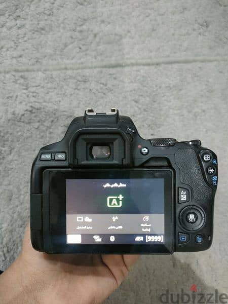 camera canon250d + lens 18/55 3
