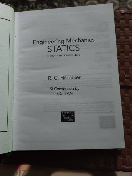 كتاب ستاتيكا لهيبلير statics 6