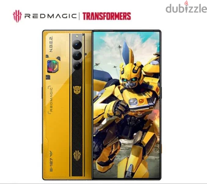 Gaming Phone - Nubia Red magic 8S PRO+  Transformers Edition Bumblebee 3