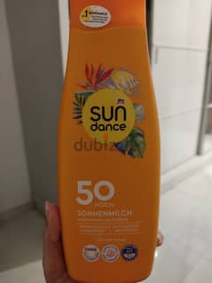 sun block from Germany never used 500ml