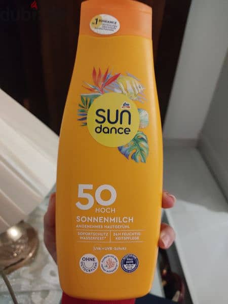 sun block from Germany never used 500ml 2