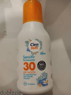 sun block from Germany never used 200ml