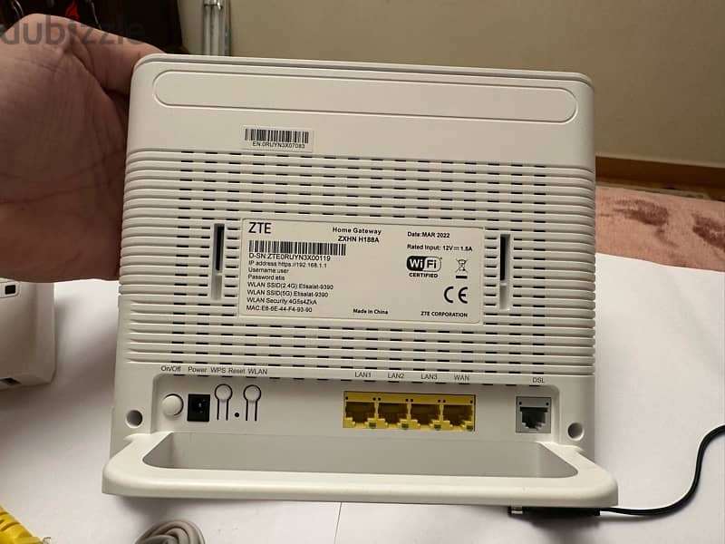 vdsl 5g router + 4g router + extender 5