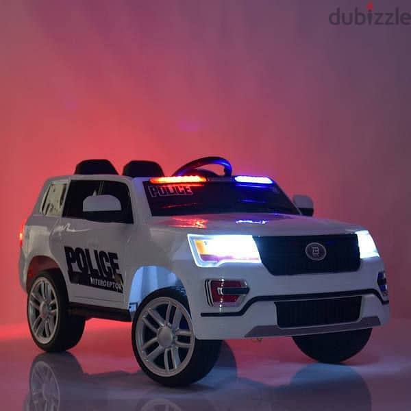 سيارة الشرطة الكهرباء للاطفال 2