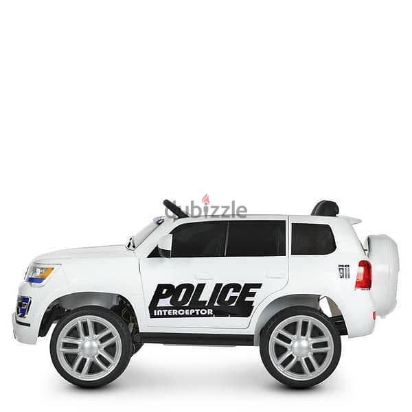 سيارة الشرطة الكهرباء للاطفال 4