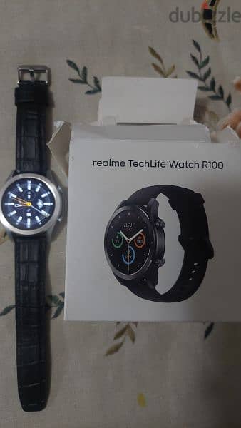 للبيع وليس البدل ساعة Smart watch نوع Realme R100 بحالة ممتازة وجديدة 1