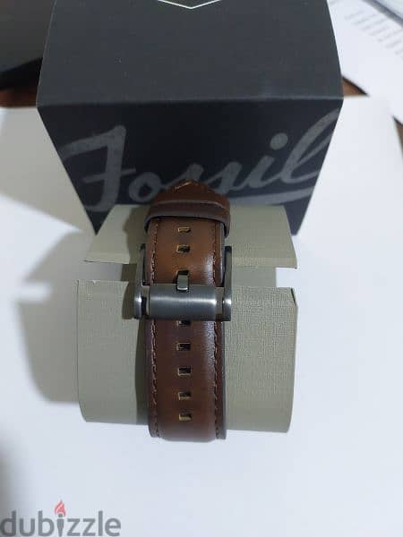 Fossil Fenmore Multifunction Brown Leather Watch - إكسسوارات - عناية ...