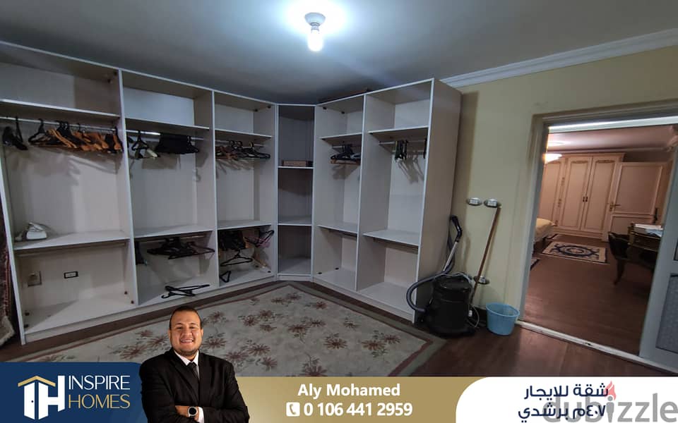 Furnished apartment for rent, 407 sqm, Roushdy (Syria St. ) 10