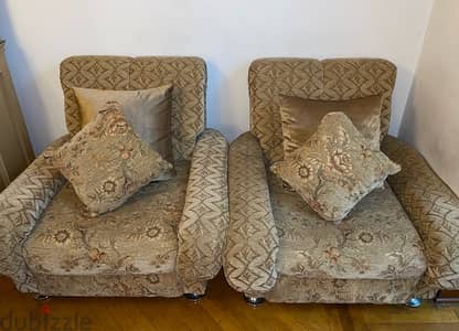 barely used well maintained couch and 4 chairs