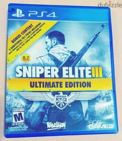 لعبه للبيع او (البدل) sniper elite 3