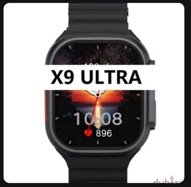 smart watch x9 ultra black 2
