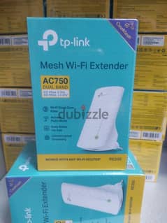 TP-Link AC750/RE200 Dual Band Wi-Fi Range Booster (2.4GHz & 5GHz
