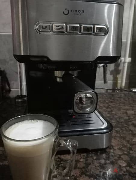 ماكينه قهوه نون استعمال مرات محدوده تعتبر جديده بالكرتونه 1