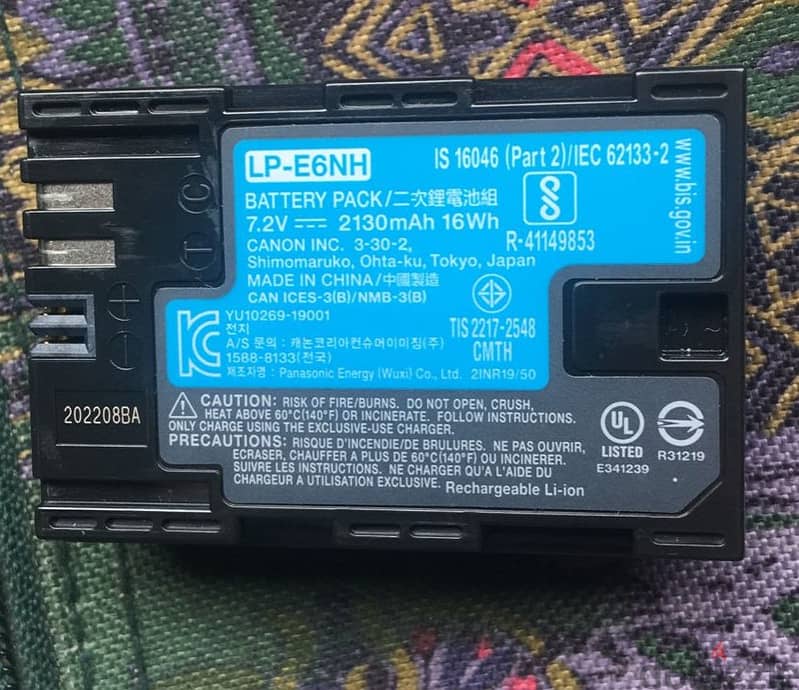 Canon Battery "LP-E6NH" 1