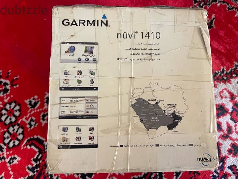 GARMIN nüvi 1410 GPS MAP 1