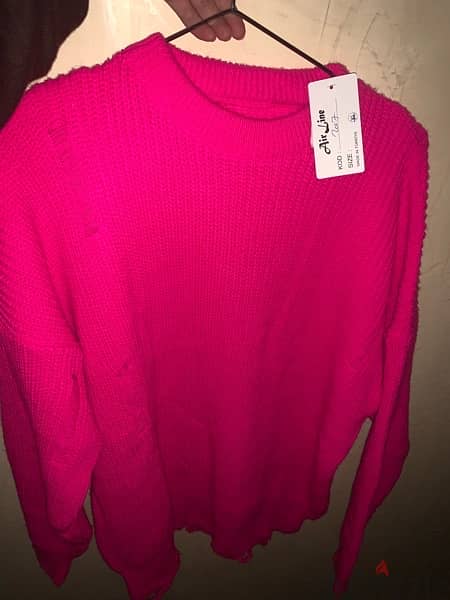 pink pullover 1