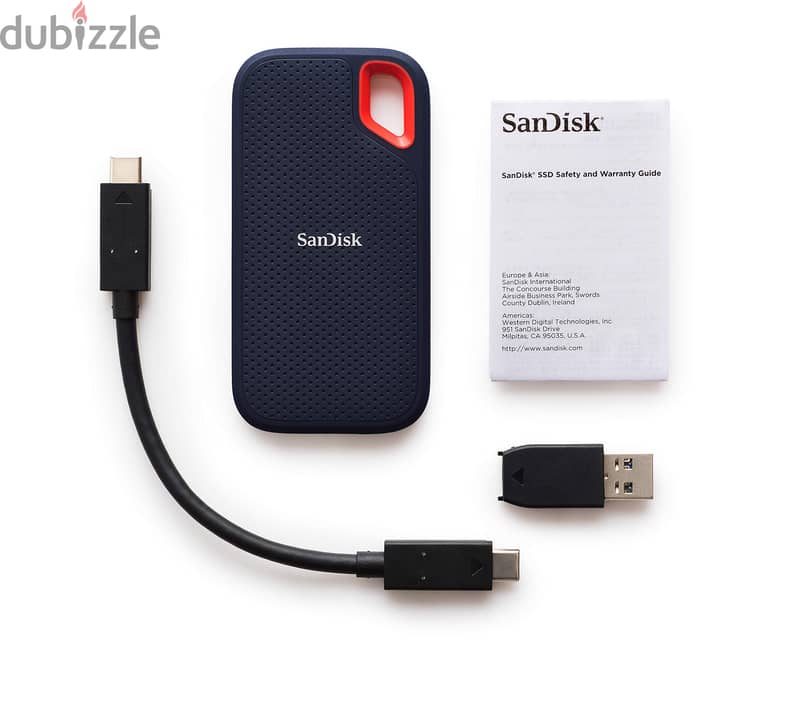 SanDisk Extreme 2TB Portable SSD - up to 1050MB/s Read and 1000MB/s Wr 4