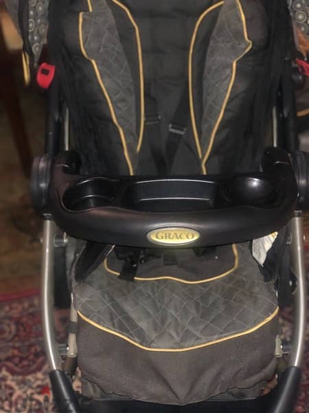 عربة اطفال و كرسي سيارة جراكو  Graco stroller -Car seat 2