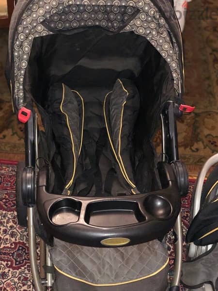 عربة اطفال و كرسي سيارة جراكو  Graco stroller -Car seat 3
