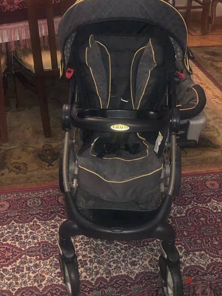 عربة اطفال و كرسي سيارة جراكو  Graco stroller -Car seat 6