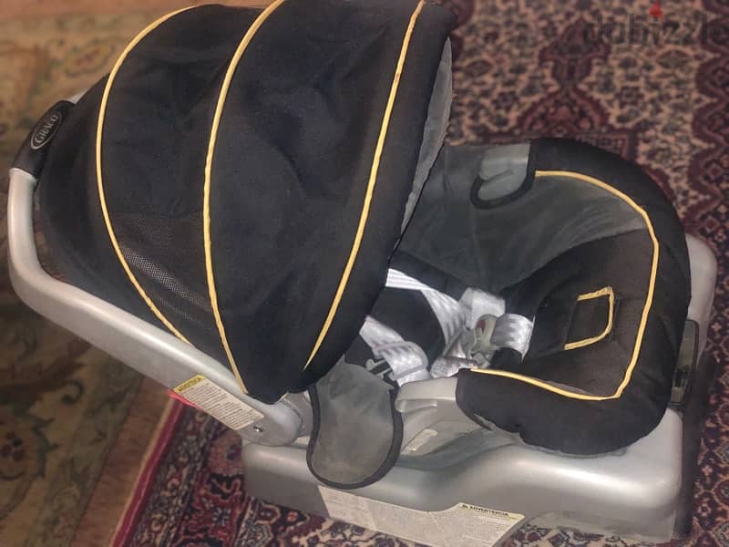 عربة اطفال و كرسي سيارة جراكو  Graco stroller -Car seat 9