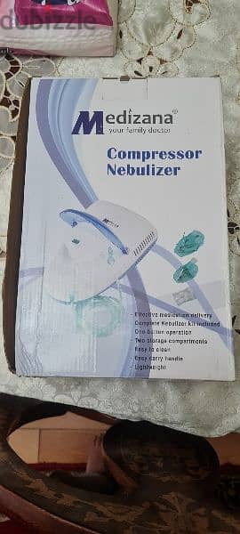 Medizana Compressor Nebulizer | جهاز جلسات النفس 3
