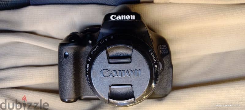 Canon 600d with lens 50ml 1