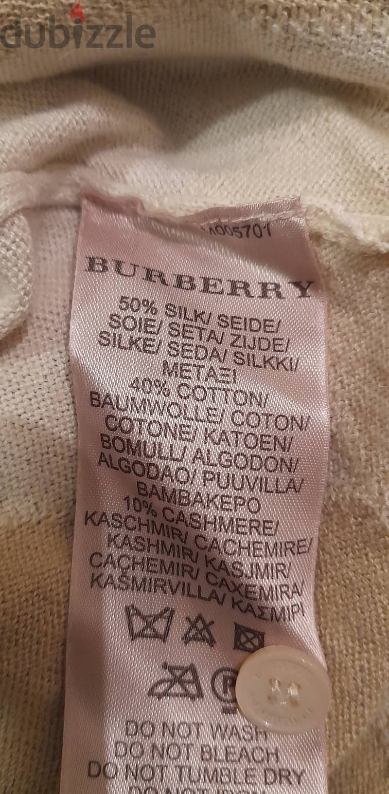Original cardigan Burberry brit. Silk. 5