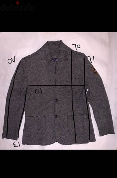 Giorgio Armani blazer size large slim fit in excellent condition 5