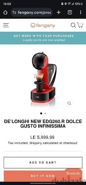 delonghi dolce gusto edg260a infinissima 2