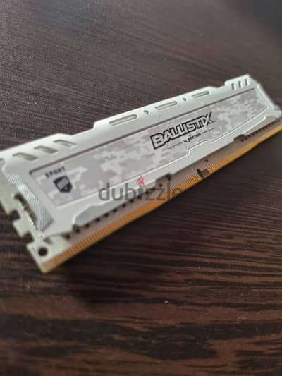 Ram Ballistix White 8 Gb, 3000 mhz