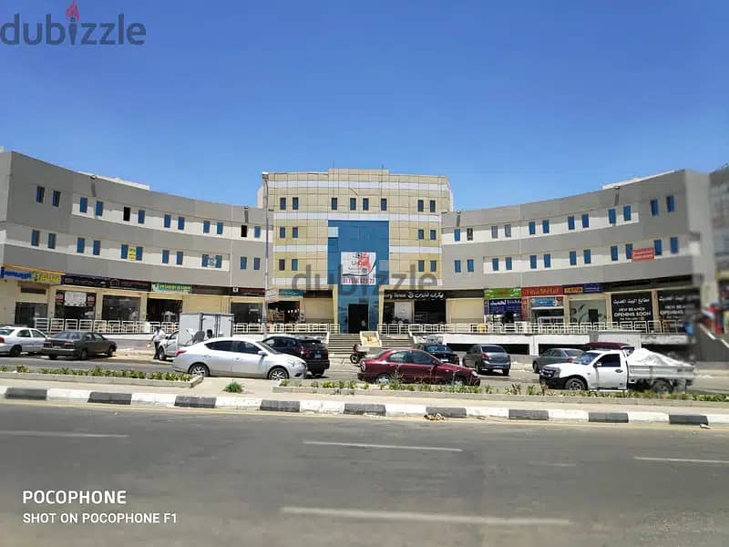 Immediate delivery area of 182 meters in an already operational mall in Shorouk City, Grand Mall, in installments 2