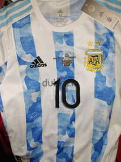 Argentina Messi Shirt Authentic Version, M, Mirror Original. Brand new