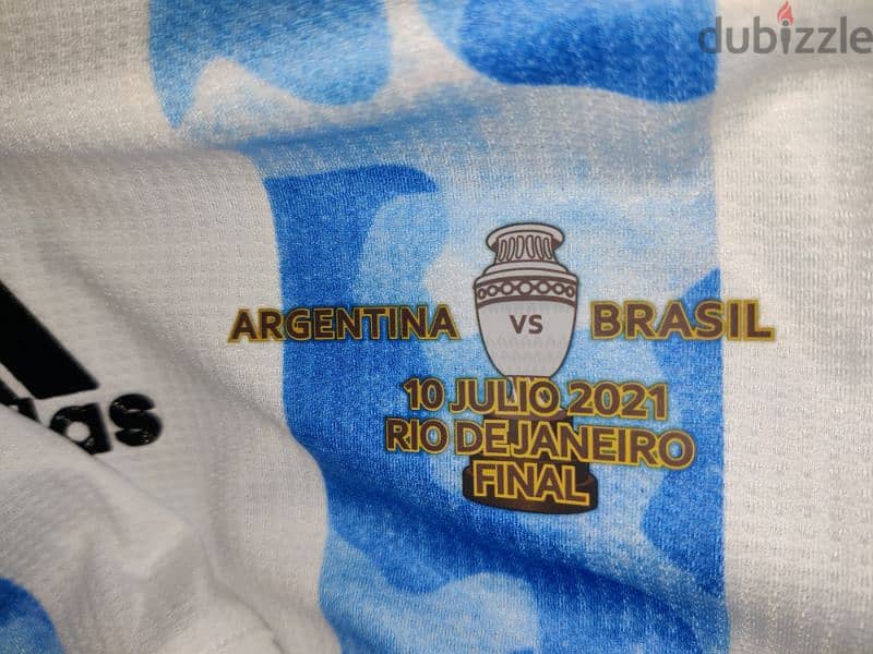 Argentina Messi Shirt Authentic Version, M, Mirror Original. Brand new 4